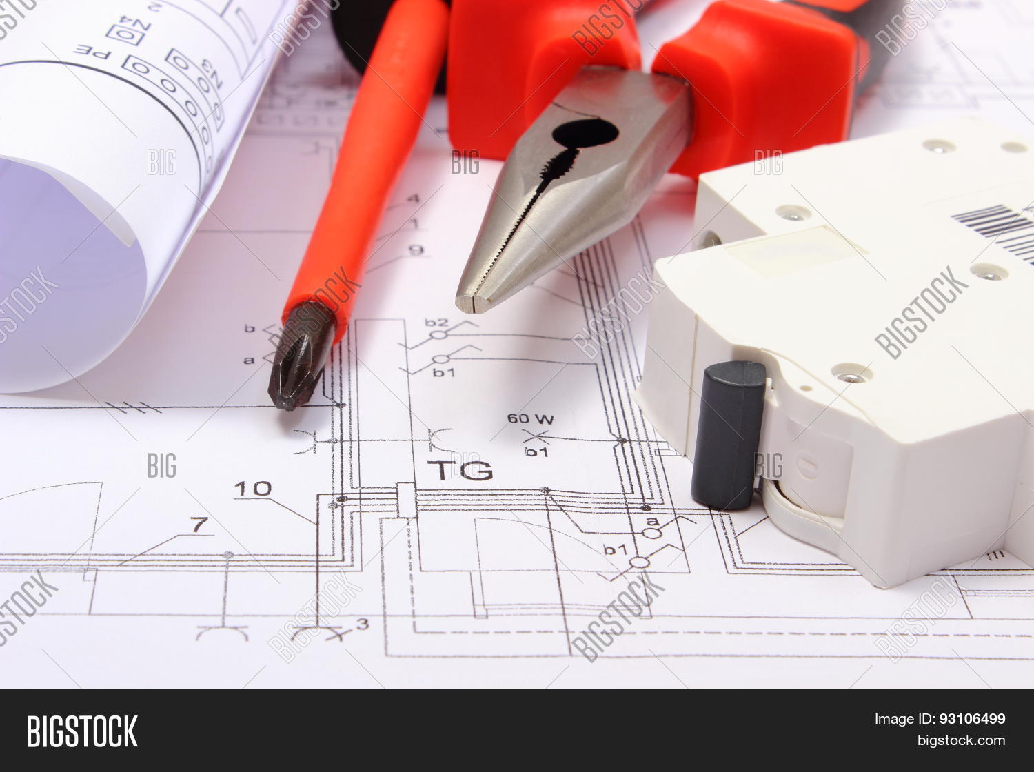 Rolled Electrical Image & Photo (Free Trial) | Bigstock