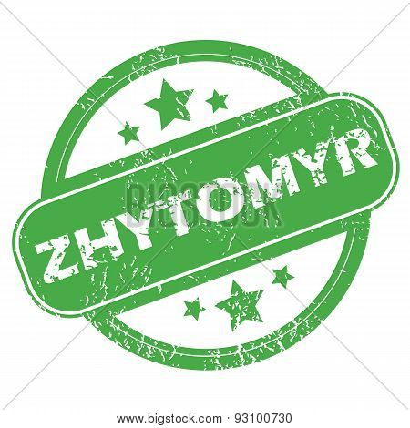 Zhytomir green stamp