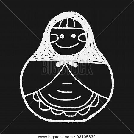 Russia Doll Doodle