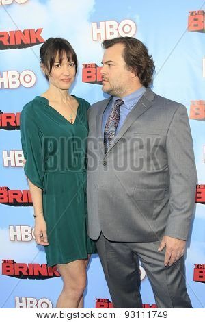 LOS ANGELES - JUN 8:  Jack Black at the HBO's 