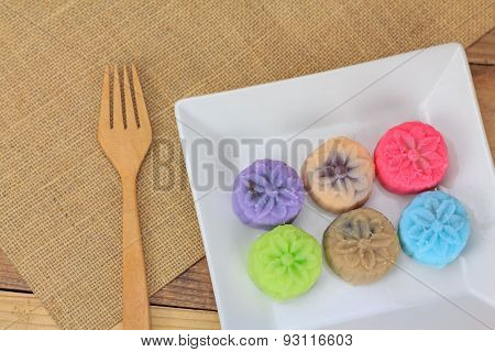 Snow Mochi, Colorful Japanese Mochi