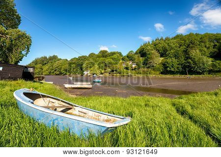 The River Lerryn In Cornwall