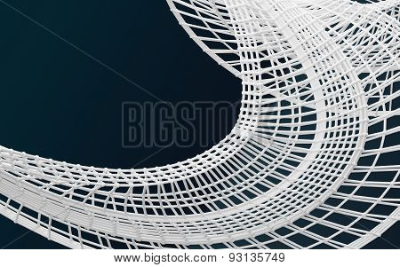 white structure abstract background