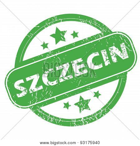 Szczecin green stamp