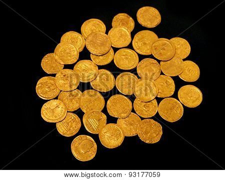 Gold Imperial Coins. Jerusalem, Iv - Vi Century Ad
