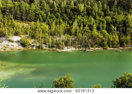artificial lake Belarus