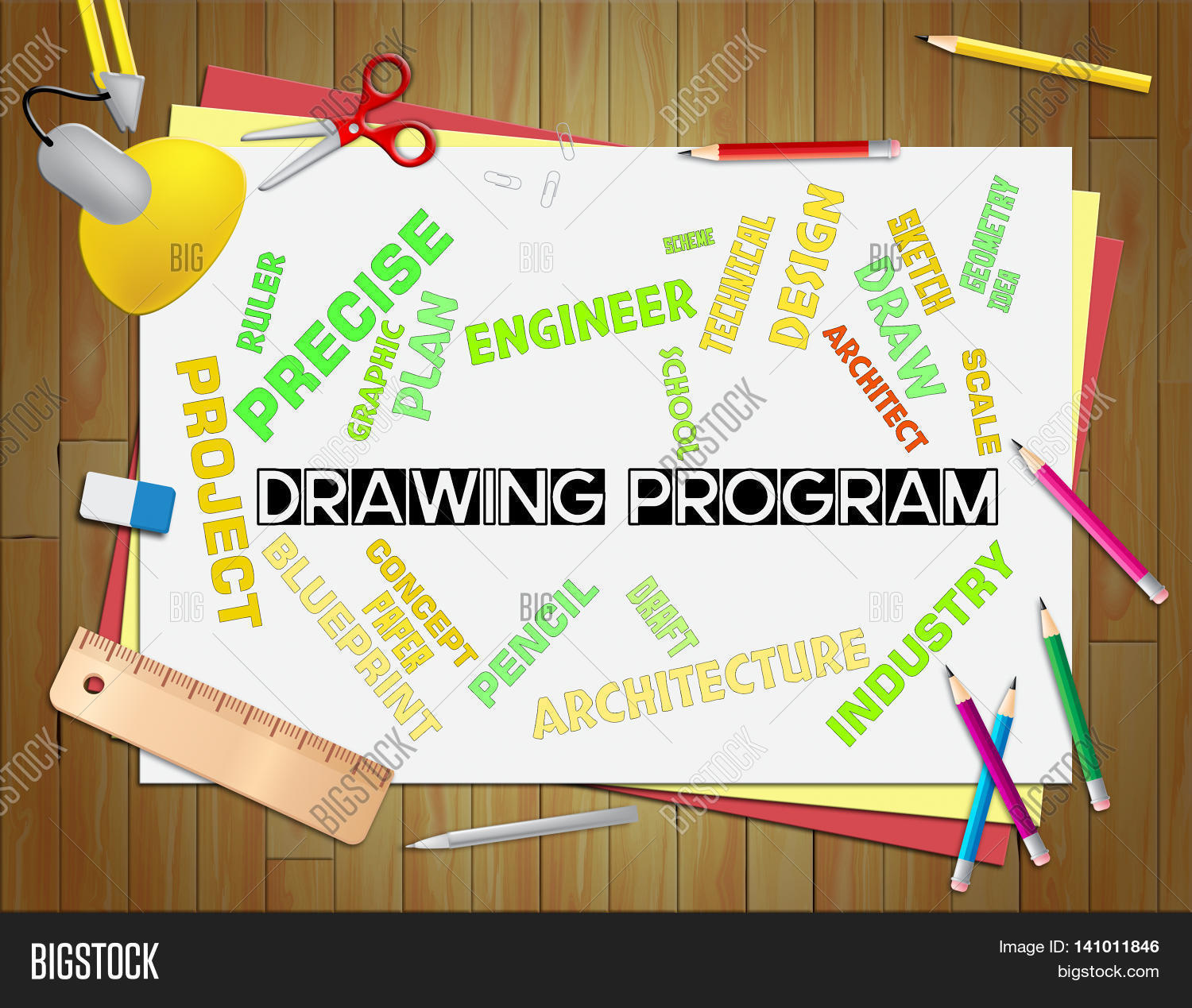 Drawing Program Means Image & Photo (Free Trial) | Bigstock