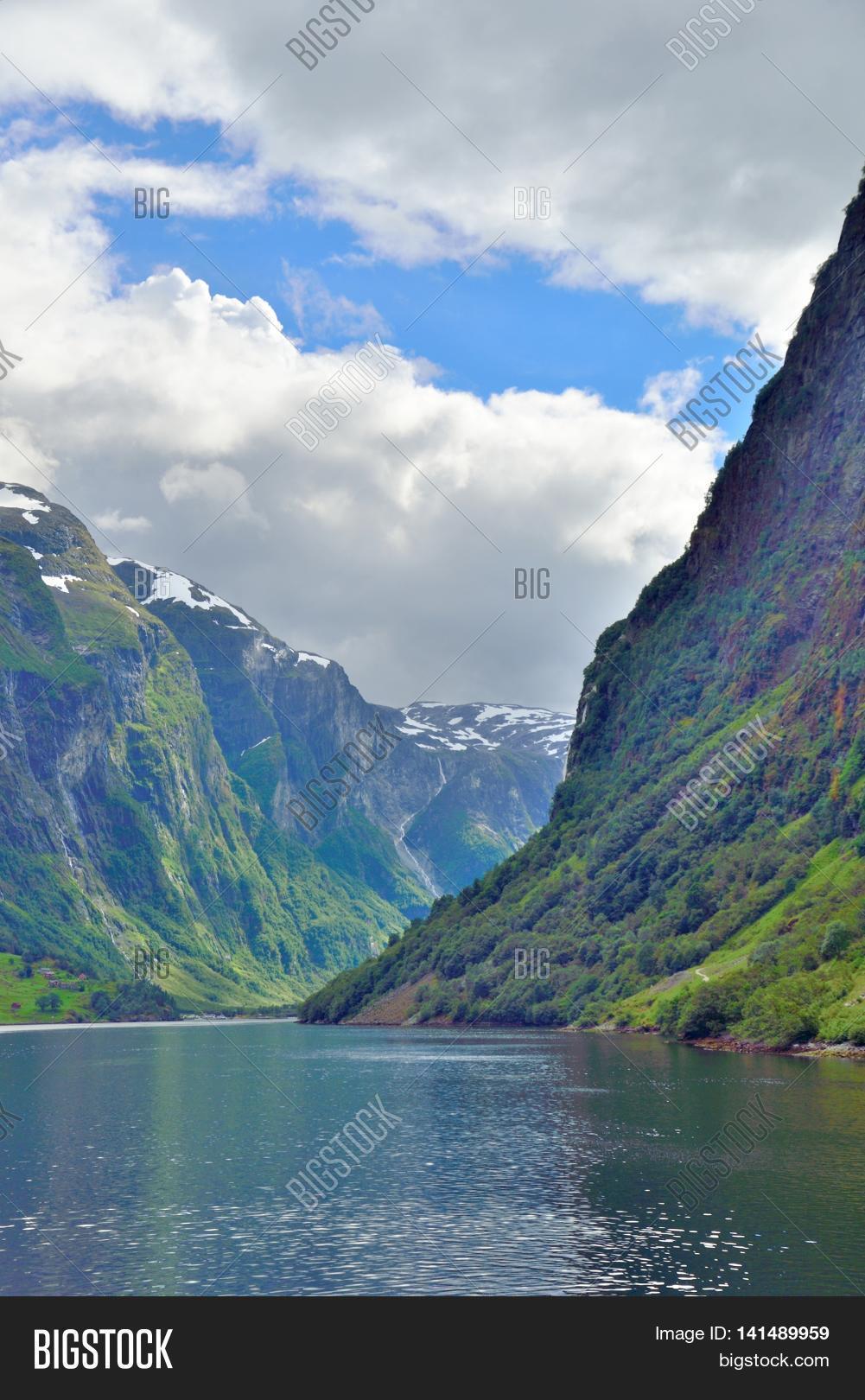 Naeroyfjord Norway Image & Photo (Free Trial) | Bigstock