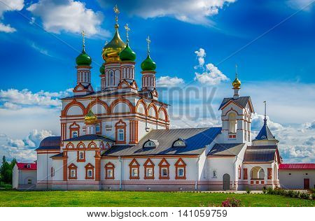 Holy Trinity Cathedral Varnickiy Monastery Of St. Sergius Of Radonezh Rostov Russia