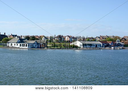 Fairhaven Lake, Lytham St Annes, Lancashire, UK