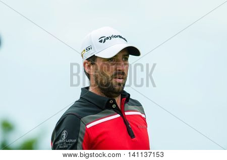 CHONBURI - JULY 31 : John Parry of England in King's Cup 2016 at Phoenix Gold Golf & Country Club Pattaya on July 31 2016 in Chonburi Thailand.