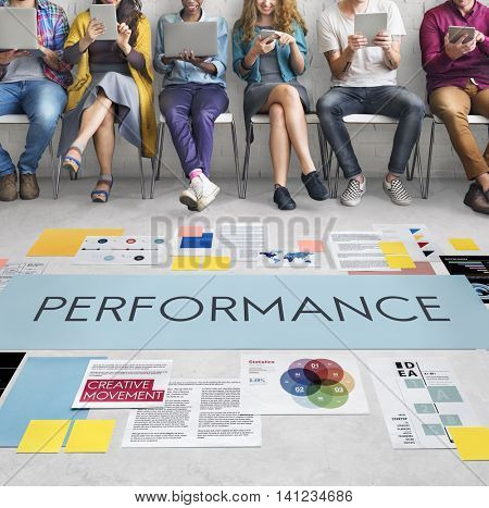 Performance Accomplishment Fullfilment Concept