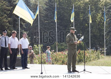Head Of Sloviansk Police  Department Colonel Sergey Aleshin