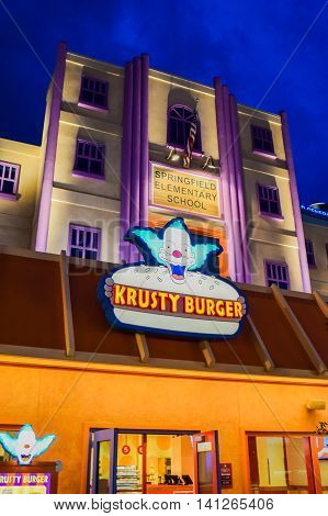 Krusty Burger Simpsons
