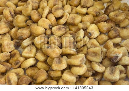 This is a photograph of seasoned Corn nuts