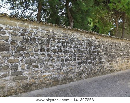 Old Wall In Baeza