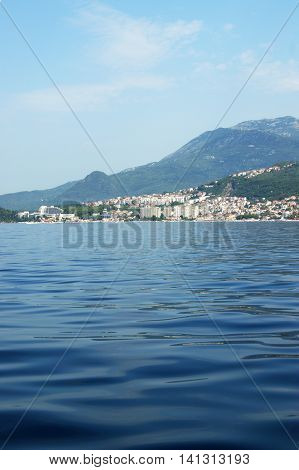 View of Igalo and Herceg Novi, Montenegro