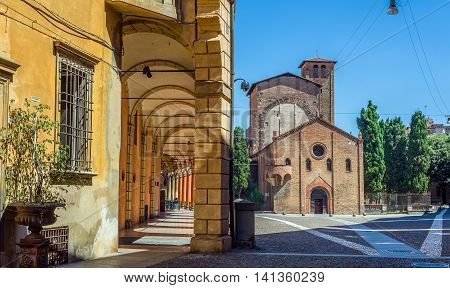 Basilica Of Santo Stefano In Bologna. Emilia-romagna. Italy.