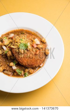 Aloo Tikki  or cutlet or aalu patties - A north Indian snack made of boiled potatoes and various spices