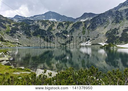 Landscape of Banderishki Chukar Peak and The Fish Lake, Pirin Mountain, Bulgaria