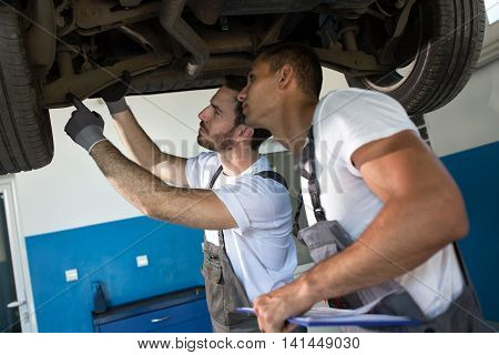 Cheking And Control Car