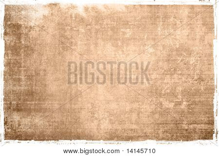 highly Detailed textured grunge background frame