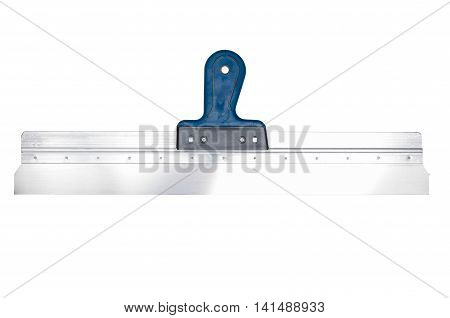 New putty knife isolated on white background