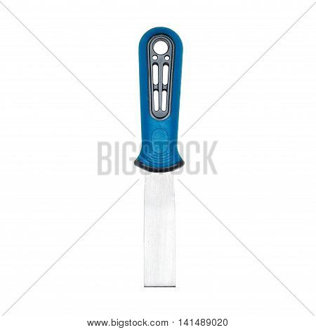 New putty knife isolated on white background