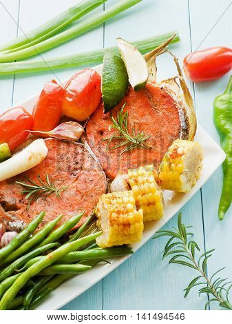 Pink Salmon Steaks