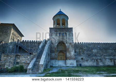Svetitskhoveli Cathedral is a Georgian Orthodox cathedral  in Mtskheta church