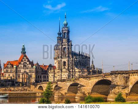 Dresden Hofkirche Hdr