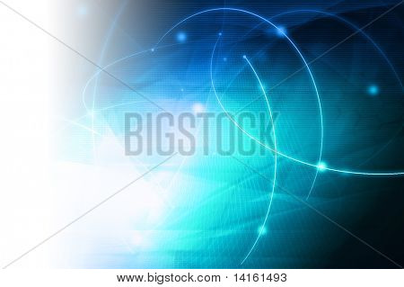 abstrakte Galaxie - perfekten Hintergrund mit Platz für Text oder Bild