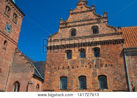 Old Building In Nyborg, Denmark