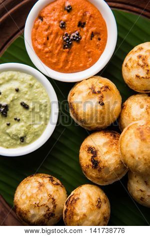 south indian famous food Appe or Appam or Rava Appe