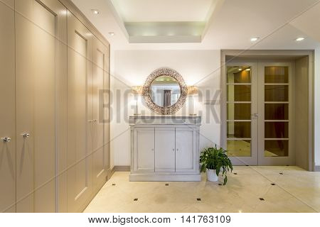 Luxurious Anteroom For An Upper-class Family