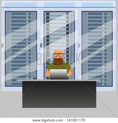 system administrator for work in server room