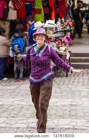 The Pisac Market In Peru