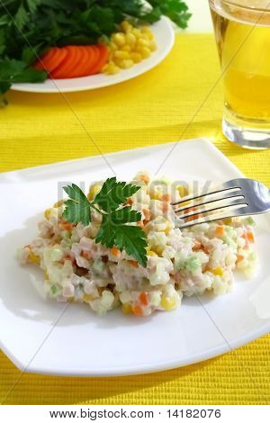 ยำเนื้อ