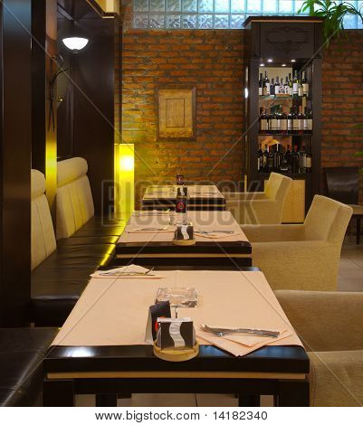 Interiér restaurace
