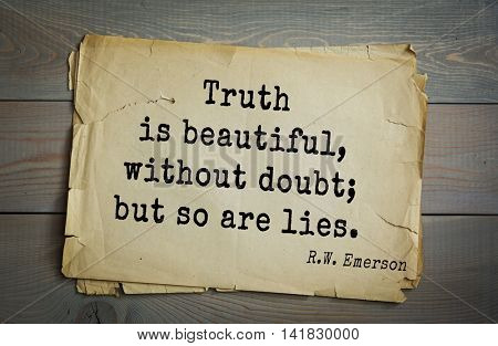 Aphorism by Ralph Waldo Emerson (1803-1882) - American essayist, poet, philosopher, social activist quote. Good men must not obey the laws too well. 