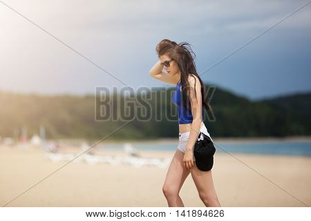 Strolling Down The Beach