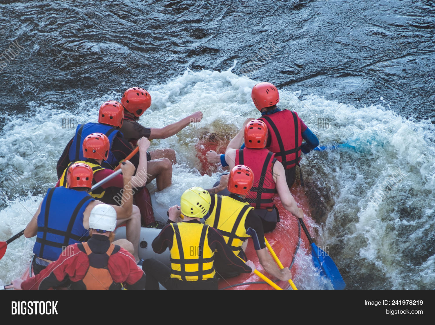 Rafting Life Jackets, Image & Photo (Free Trial) Bigstock