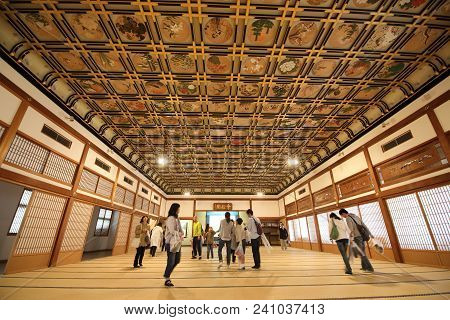 Fukui Japan - May 03, 2018: Unidentified People Visit Eiheiji Temple Fukui Japan. Eiheiji Is One Of 