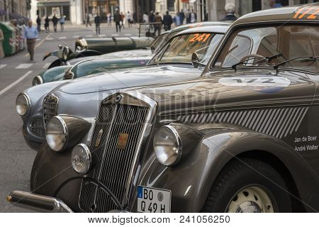 Mille Miglia - One Thousand Miles - 16 May 2018 - Brescia Italy