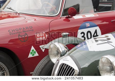 Mille Miglia - One Thousand Miles - 16 May 2018 - Brescia Italy