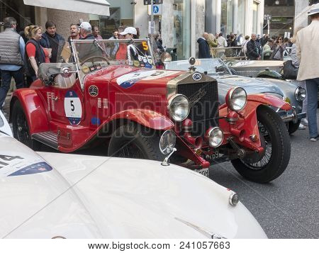 Mille Miglia - One Thousand Miles - 16 May 2018 - Brescia Italy