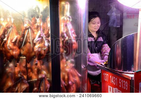 Night Market In Shenzhen China