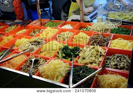 Night Market In Shenzhen China