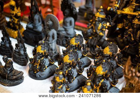Sculptures On Koh Kret Island