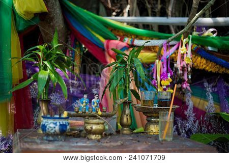 Altar On Koh Kret Island